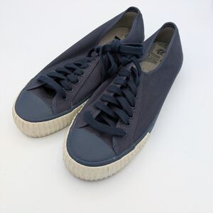 P.F. Flyers Dark Blue Canvas Sneakers